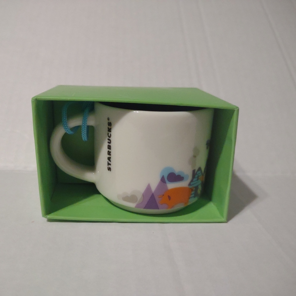 Starbucks North Carolina You Are Here Collection 2oz Mini Demitasse Mug Cup